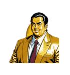 男全振り ビジネス王【無言スタンプ】（個別スタンプ：15）