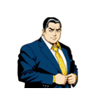 男全振り ビジネス王【無言スタンプ】（個別スタンプ：18）