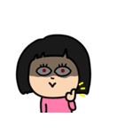 お目つきコワ子(OKP）（個別スタンプ：6）