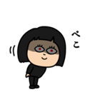 お目つきコワ子(OKP）（個別スタンプ：8）