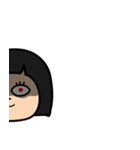 お目つきコワ子(OKP）（個別スタンプ：13）