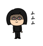 お目つきコワ子(OKP）（個別スタンプ：15）