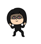 お目つきコワ子(OKP）（個別スタンプ：16）