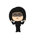 お目つきコワ子(OKP）（個別スタンプ：33）