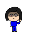 お目つきコワ子(OKP）（個別スタンプ：34）