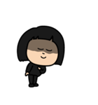 お目つきコワ子(OKP）（個別スタンプ：35）
