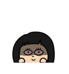 お目つきコワ子(OKP）（個別スタンプ：38）