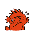 ツンとしたオニカサゴ@SFW（個別スタンプ：1）