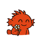 ツンとしたオニカサゴ@SFW（個別スタンプ：10）