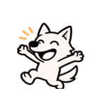 ツンデレオオカミの日常@SFW（個別スタンプ：1）