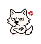 ツンデレオオカミの日常@SFW（個別スタンプ：3）
