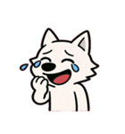 ツンデレオオカミの日常@SFW（個別スタンプ：4）