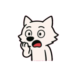 ツンデレオオカミの日常@SFW（個別スタンプ：7）