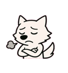 ツンデレオオカミの日常@SFW（個別スタンプ：8）