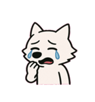 ツンデレオオカミの日常@SFW（個別スタンプ：9）