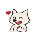 ツンデレオオカミの日常@SFW（個別スタンプ：14）