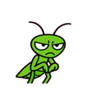 まじめなカマキリの日常@SFW（個別スタンプ：3）
