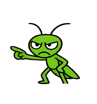 まじめなカマキリの日常@SFW（個別スタンプ：7）