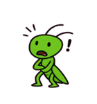 まじめなカマキリの日常@SFW（個別スタンプ：9）
