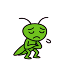 まじめなカマキリの日常@SFW（個別スタンプ：10）