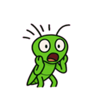 まじめなカマキリの日常@SFW（個別スタンプ：15）