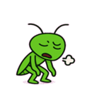 まじめなカマキリの日常@SFW（個別スタンプ：17）