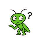 まじめなカマキリの日常@SFW（個別スタンプ：18）