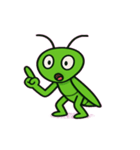 まじめなカマキリの日常@SFW（個別スタンプ：22）