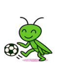 まじめなカマキリの日常@SFW（個別スタンプ：24）