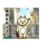 人間味溢れるねこ2（北海道風味）（個別スタンプ：14）