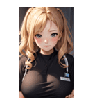 肉肉女医師写真（個別スタンプ：6）