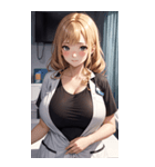 肉肉女医師写真（個別スタンプ：8）