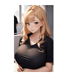 肉肉女医師写真（個別スタンプ：11）