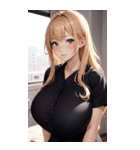 肉肉女医師写真（個別スタンプ：15）