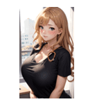 肉肉女医師写真（個別スタンプ：28）