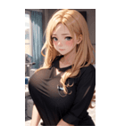 肉肉女医師写真（個別スタンプ：30）