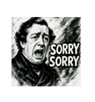 ペリーの来航スタンプ（個別スタンプ：36）