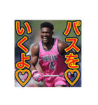 ※ラクロスも恋も狙い撃ち♡（個別スタンプ：4）