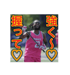 ※ラクロスも恋も狙い撃ち♡（個別スタンプ：11）