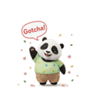 パンダちゃんの日常生活（個別スタンプ：10）