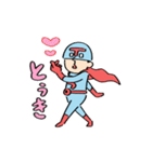 なんてったってヒーロー（個別スタンプ：39）