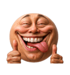 顔文字くん 11 (写実バージョン)（個別スタンプ：3）