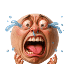 顔文字くん 11 (写実バージョン)（個別スタンプ：5）