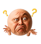 顔文字くん 11 (写実バージョン)（個別スタンプ：13）