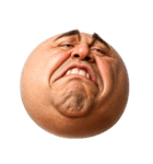 顔文字くん 11 (写実バージョン)（個別スタンプ：15）