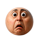 顔文字くん 11 (写実バージョン)（個別スタンプ：22）