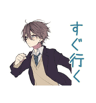 男子高校生★集合と持ち物リマインド（個別スタンプ：27）