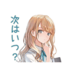 優しいお姉さんの急な予定変更★お詫び（個別スタンプ：27）