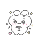 ミニマル·ラビット : あなたが一番可愛い（個別スタンプ：8）