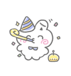 ミニマル·ラビット : あなたが一番可愛い（個別スタンプ：12）